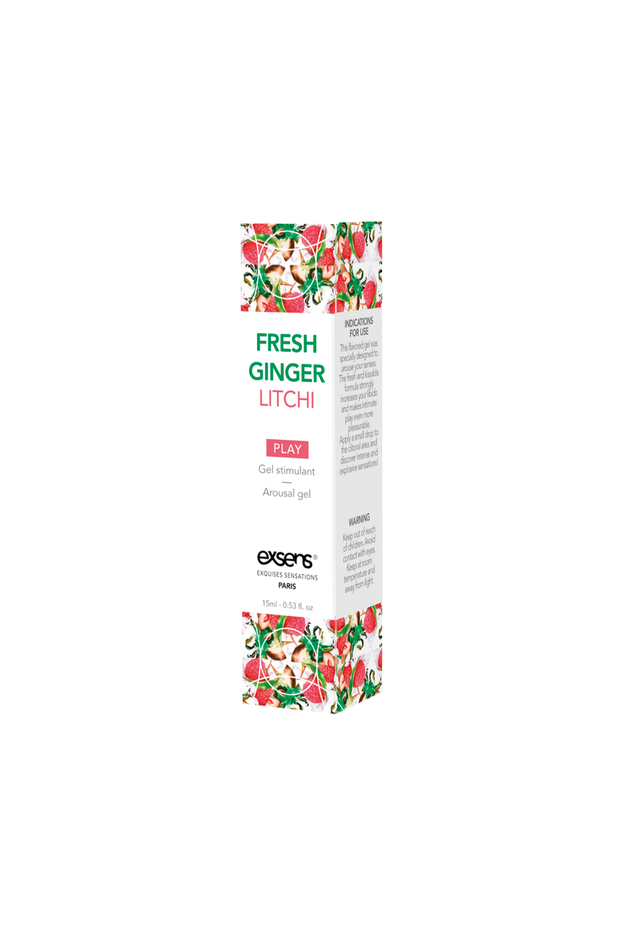 Збудливий гель для жінок EXSENS AROUSAL GEL FRESH GINGER LITHCI 15ML