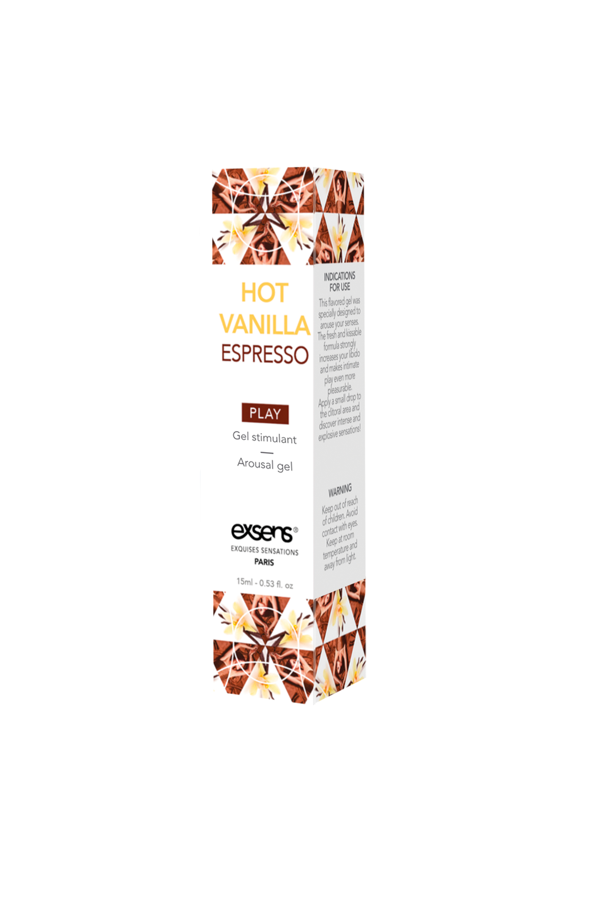Збудливий гель EXSENS AROUSAL GEL HOT VANILLA ESPRESSO 15ML