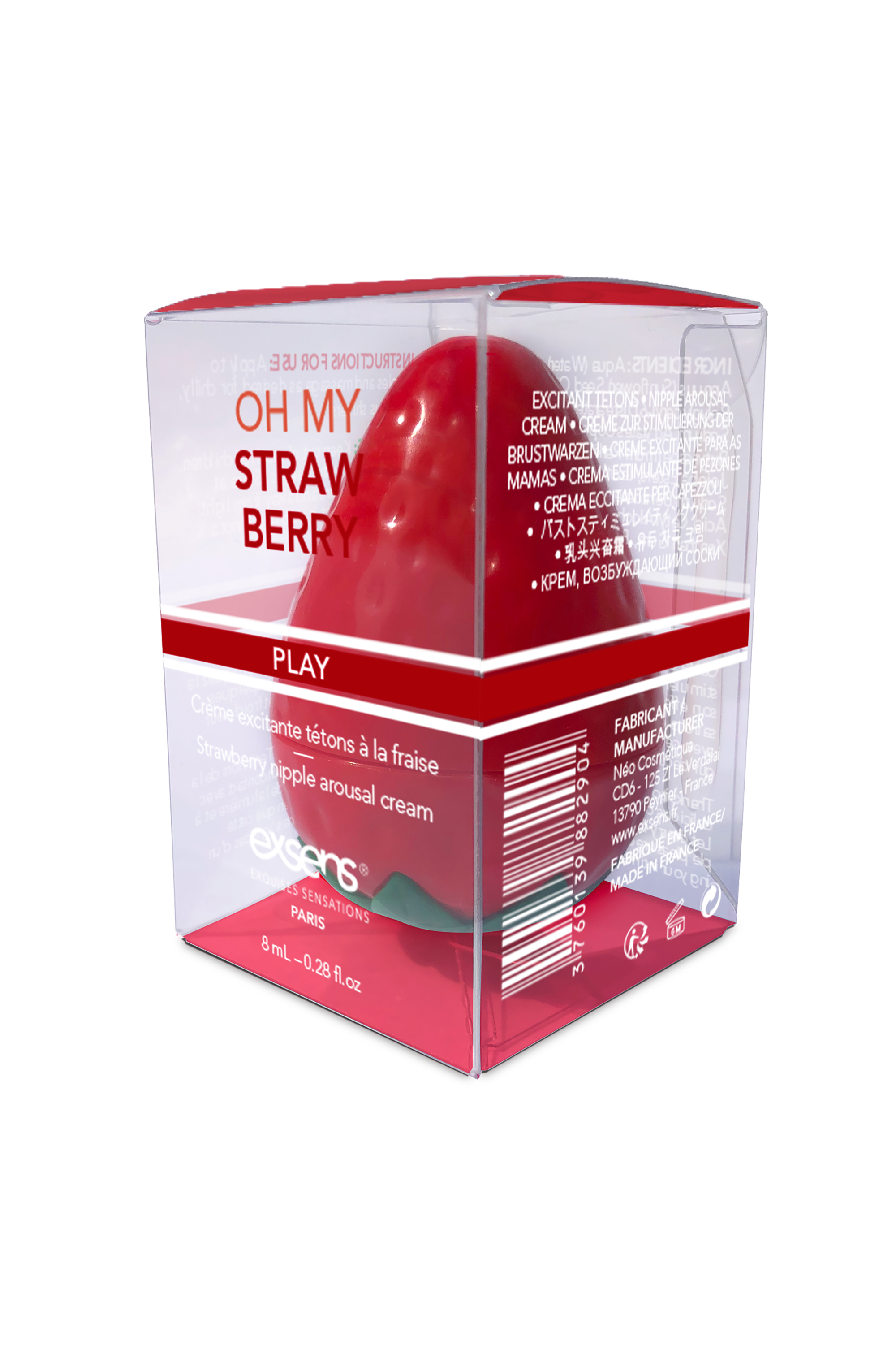 Стимулюючий крем для сосків EXSENS AROUSAL CREAM OH MY STRAWBERRY 8ML