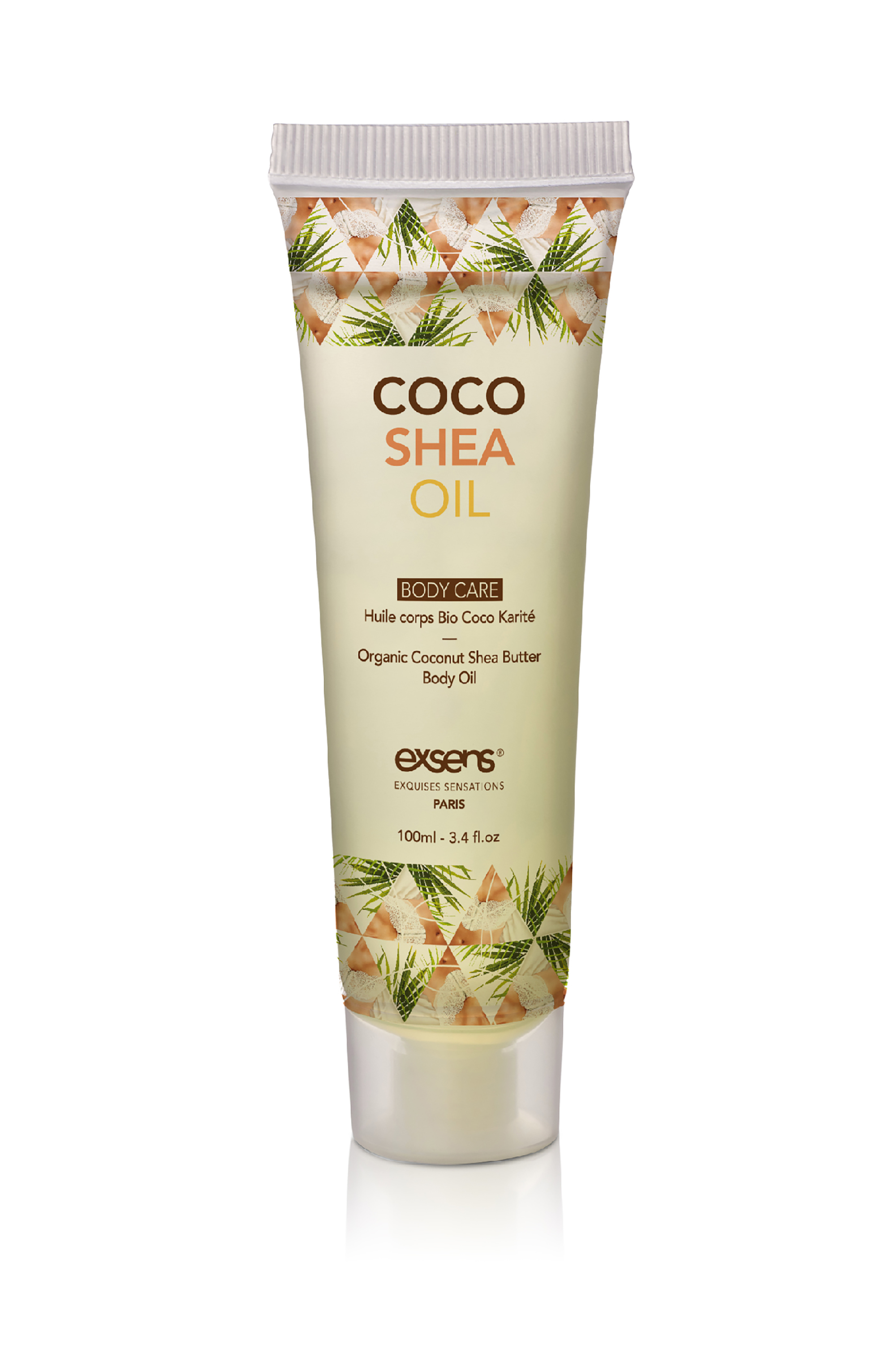 Органічне масажне масло EXSENS BIO MASSAGE OIL COCO SHEA OIL 100ML