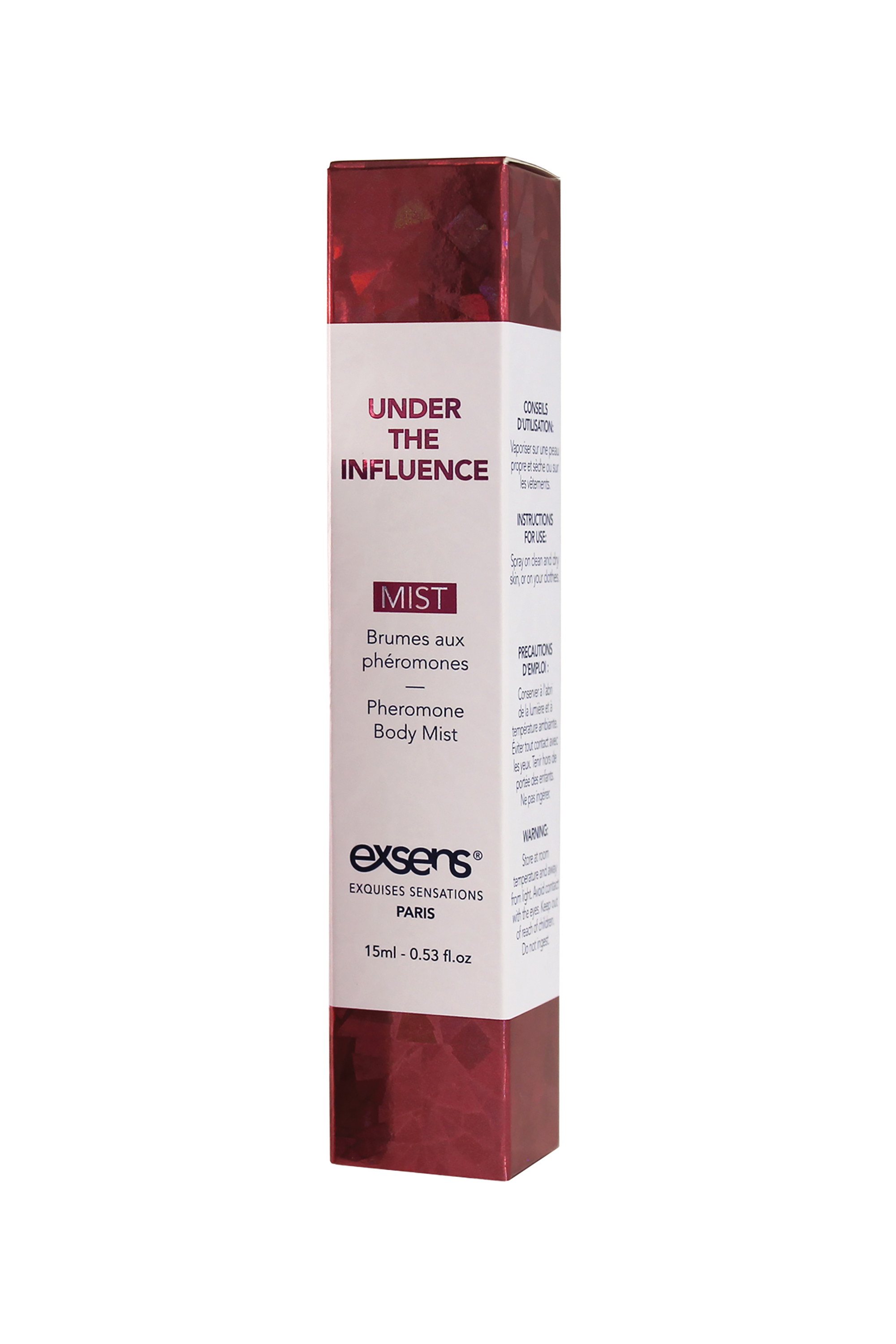 Спрей для тіла із феромонами EXSENS MIST UNDER THE INFLUENCE 15ML