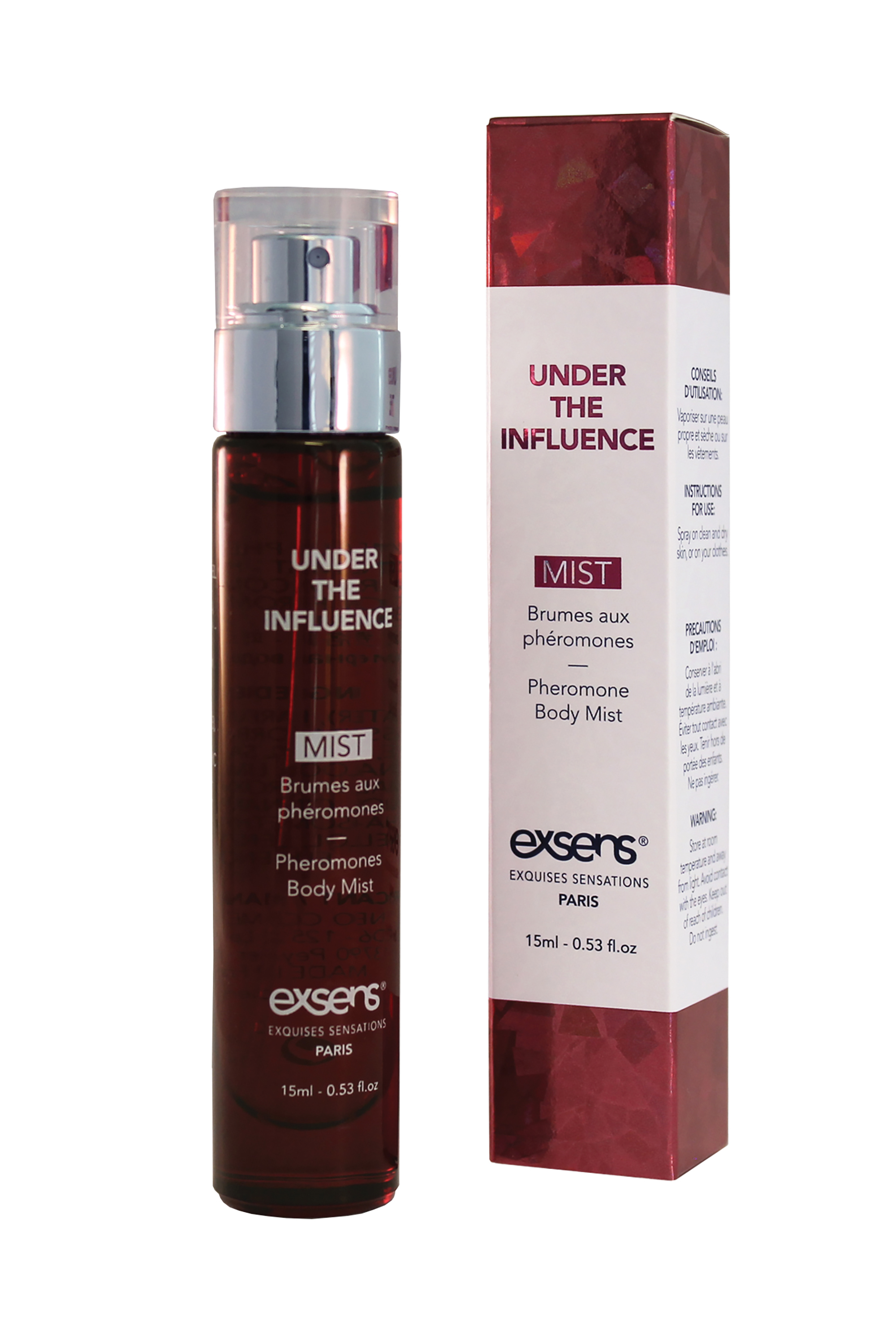 Спрей для тіла із феромонами EXSENS MIST UNDER THE INFLUENCE 15ML