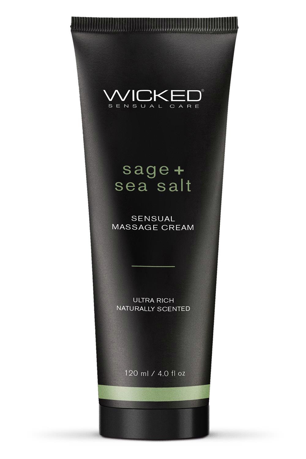 Масажний крем Wicked Sage + Sea Salt з ароматом шавлії, 120 мл