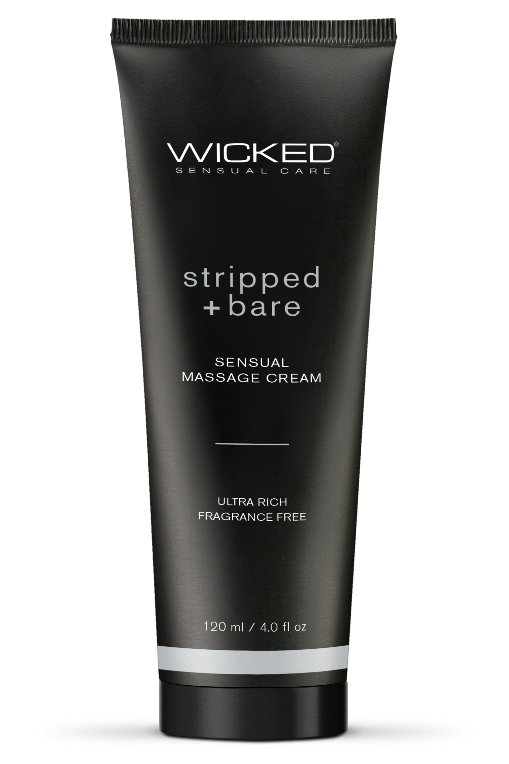 Масажний крем Wicked Sensual Care Stripped & Bare без запаху, 120 мл