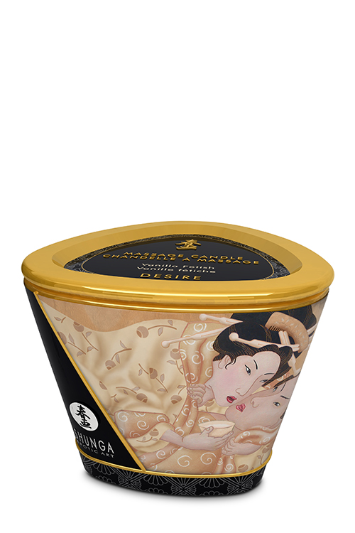 Свічка для масажу MASSAGE CANDLE VANILLA, 170 мл