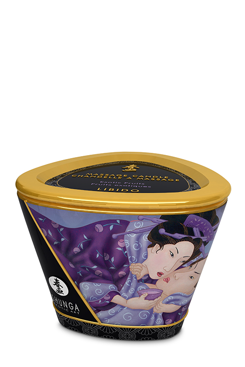 Свічки для масажу MASSAGE CANDLE EXOTIC FRUIT, 170 мл