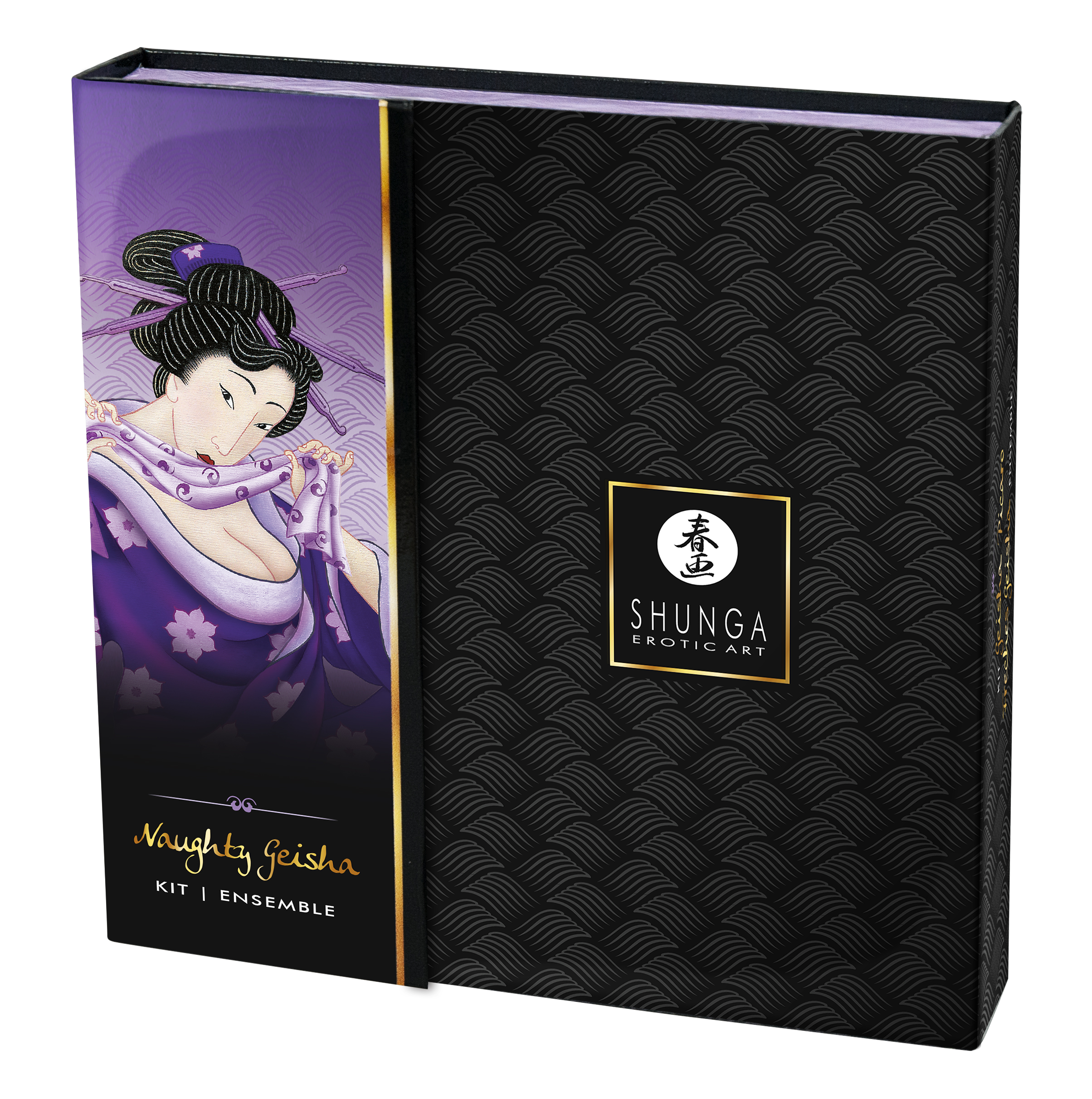 Набір збудливої косметики + віброкуля Shunga NAUGHTY GEISHA COLLECTION 31ML