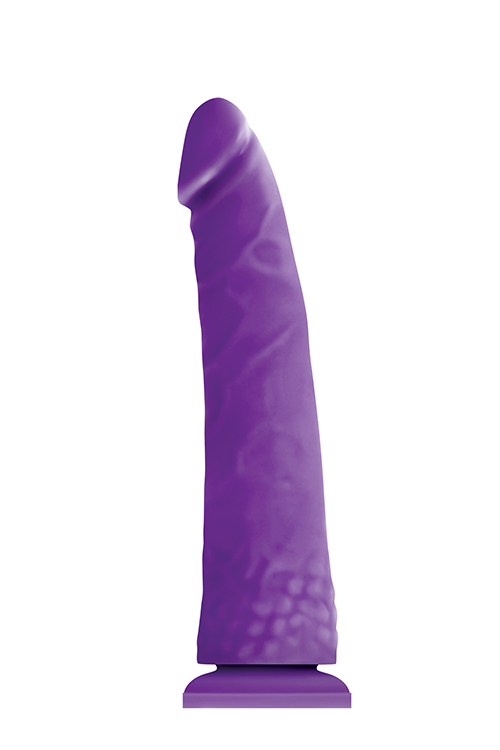 Фаллоимитатор силикон NS Novelties COLOURS PLEASURES THIN 8INCH PURPLE