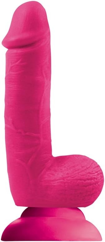 Фалоїмітатор COLOURS SOFTIES 6INCH DILDO PINK