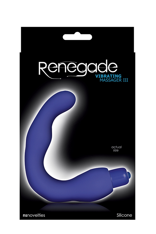 Вібромасажер простати RENEGADE VIBRATING MASSAGER III BLUE