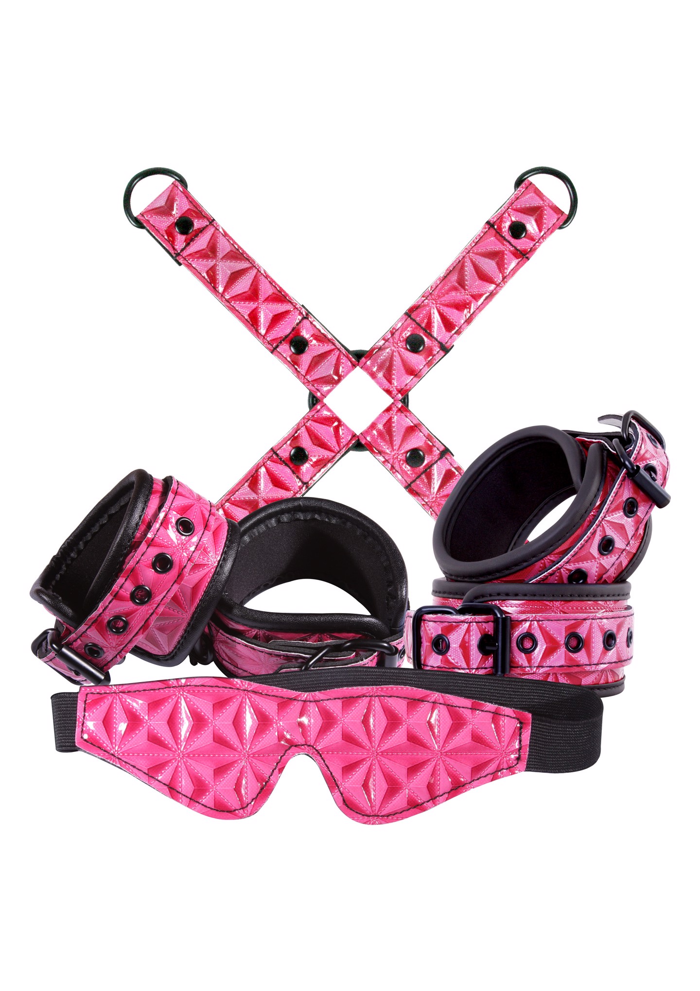 Комплект для зв'язування NS Novelties SINFUL BONDAGE KIT PINK