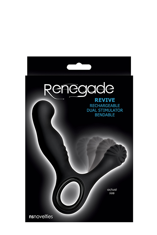 Масажер простати RENEGADE REVIVE PROSTATE MASSAGER BLACK