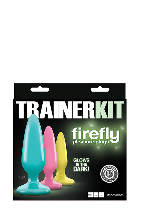 Набір анальних пробок NS Novelties FIREFLY TRAINER KIT MULTICOLOR