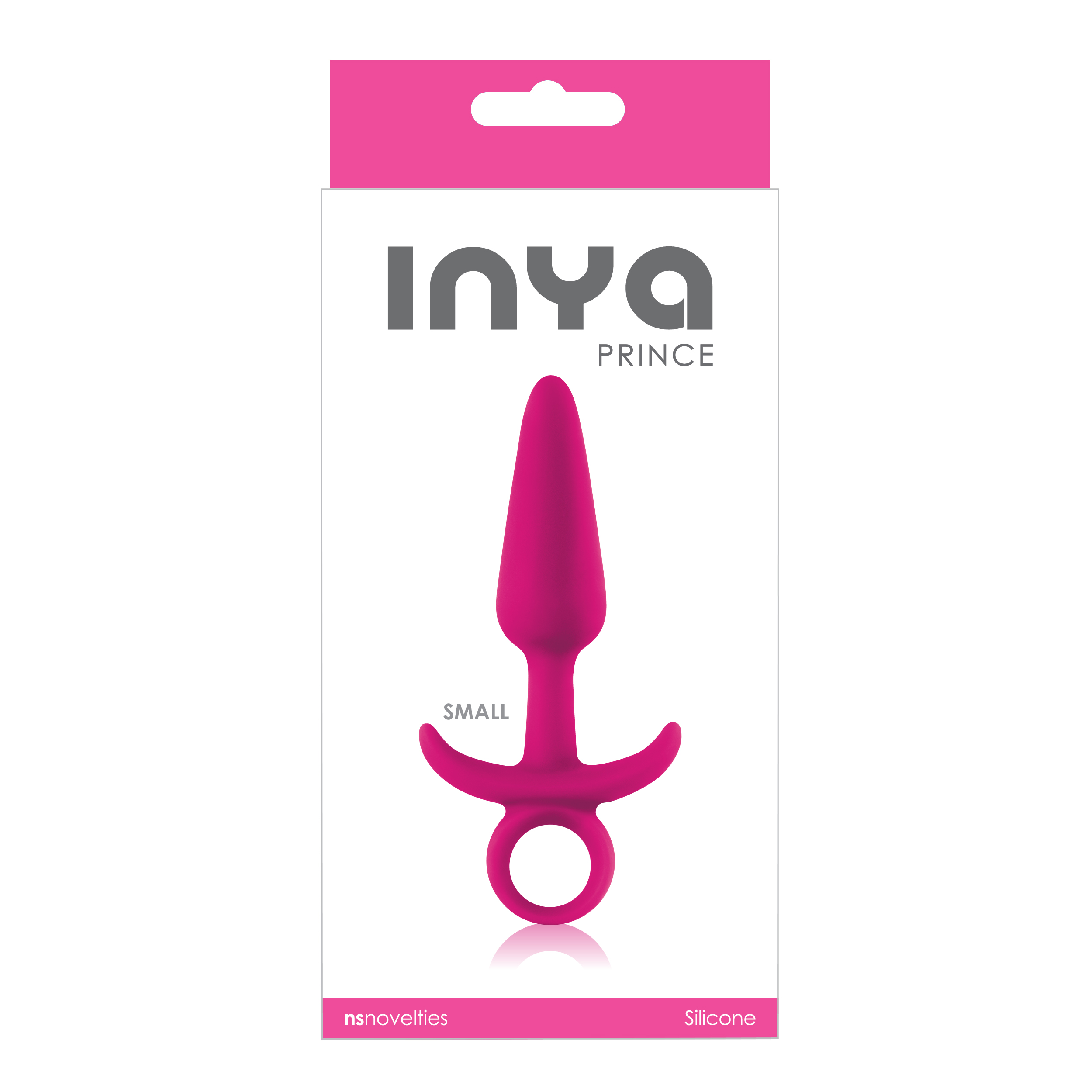 Анальна пробка рожева INYA PRINCE SMALL PINK