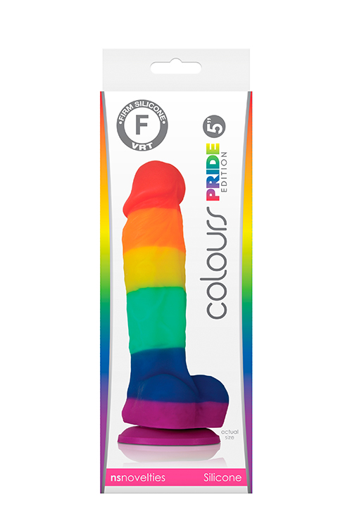 Фалоімітатор силікон NS Novelties COLOURS PRIDE EDITION 5INCH DILDO