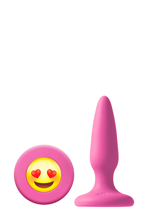Анальний затор NS Novelties MOJIS ILY PINK
