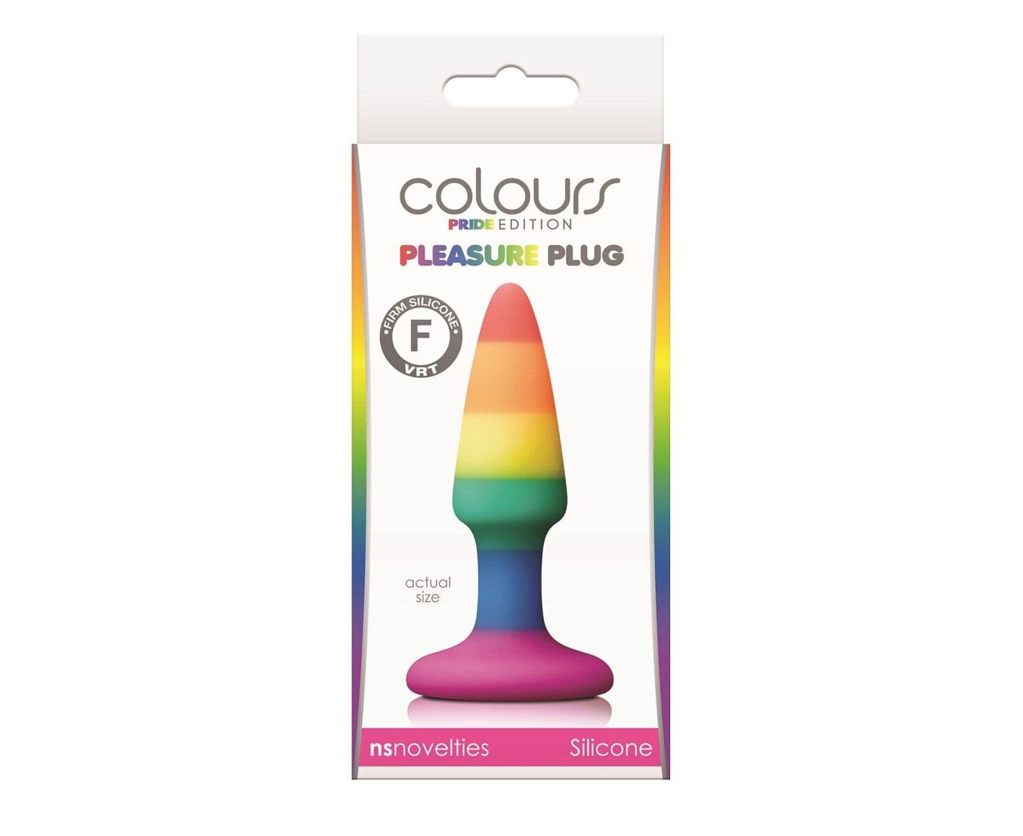 Анальна пробка NS Novelties COLOURS PRIDE EDITION PLEASURE