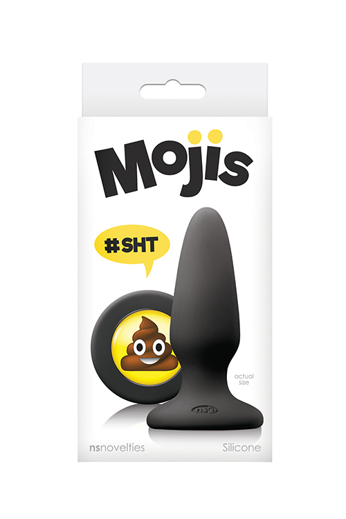 Анальная пробка NS Novelties MOJIS SHT MEDIUM BLACK