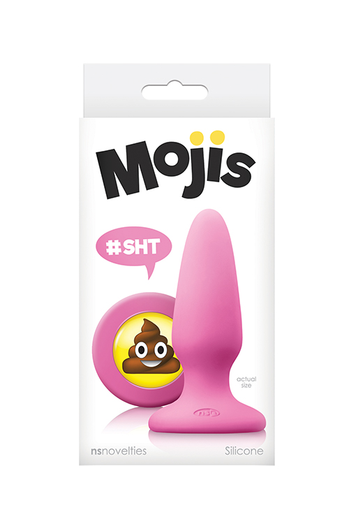 Анальний плаг NS Novelties MOJIS SHT MEDIUM PINK