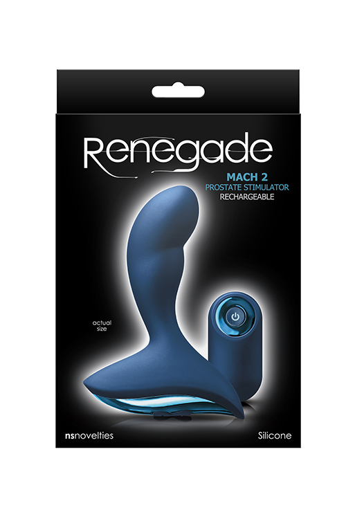 Массажер простаты RENEGADE MACH II BLUE