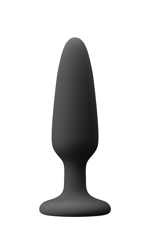 Анальная пробка силикон NS Novelties COLOURS PLEASURES SMALL PLUG BLACK