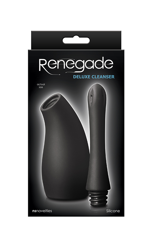 Анальний душ RENEGADE DELUXE CLEANSER BLACK