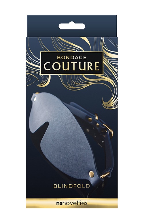 Маска на очі BONDAGE COUTURE BLIND FOLD BLUE