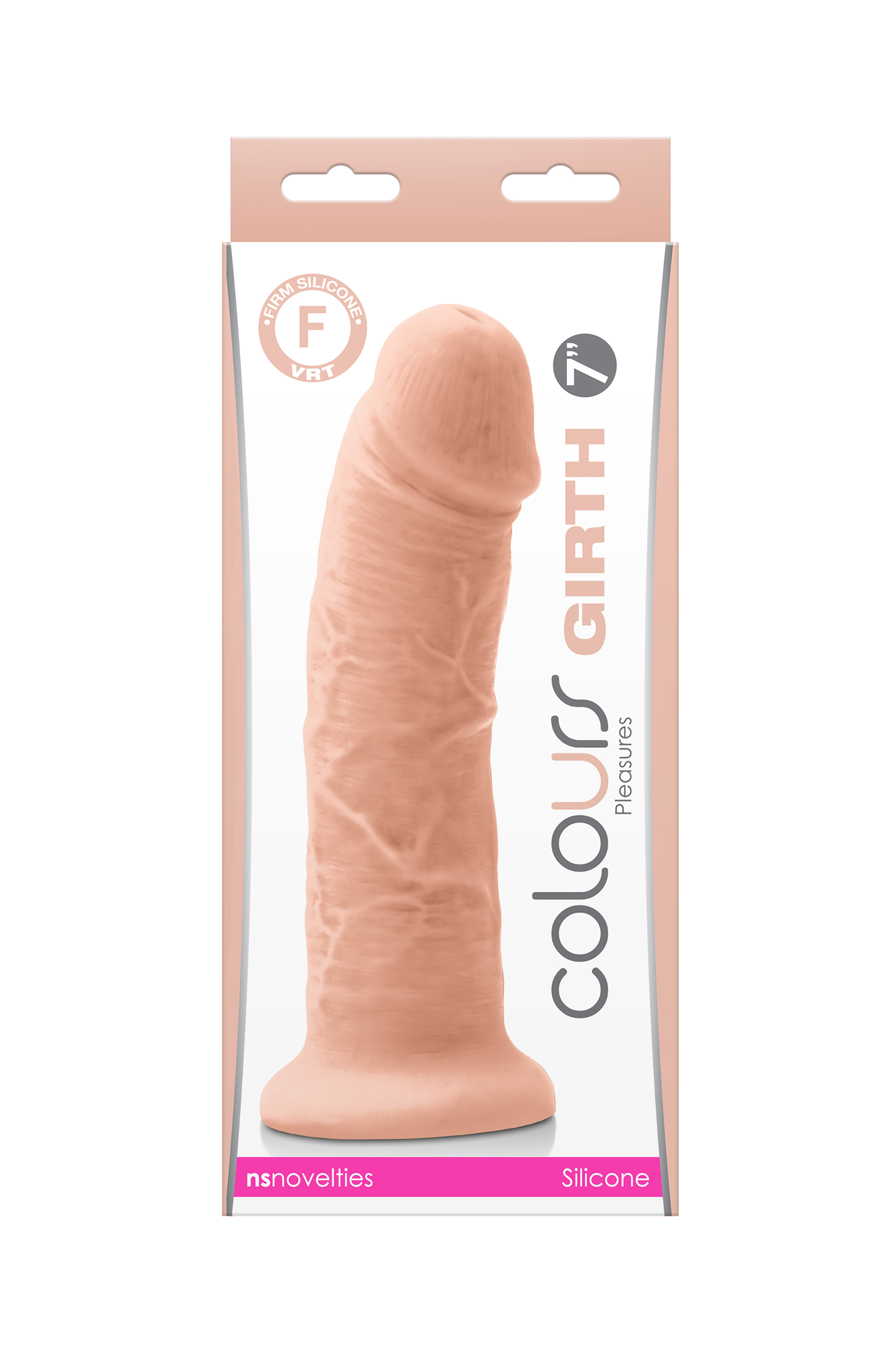 Фаллоимитатор силикон NS Novelties COLOURS GIRTH WHITE