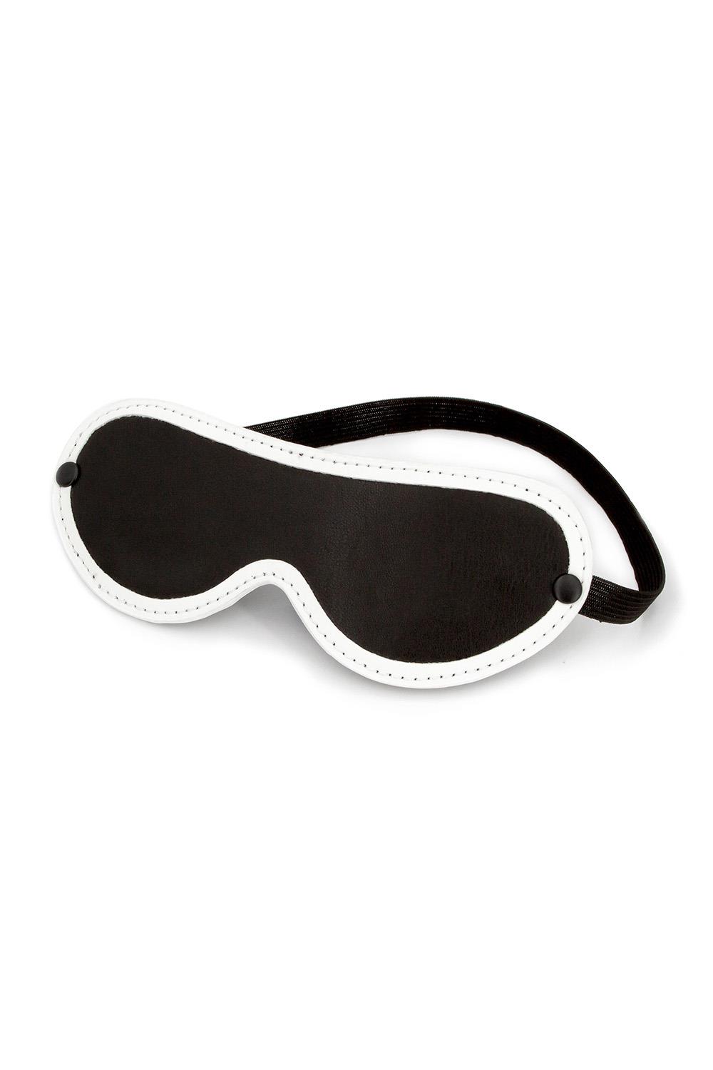 Маска на очі, світиться у темряві NS Novelties GLO BONDAGE BLINDFOLD GREEN