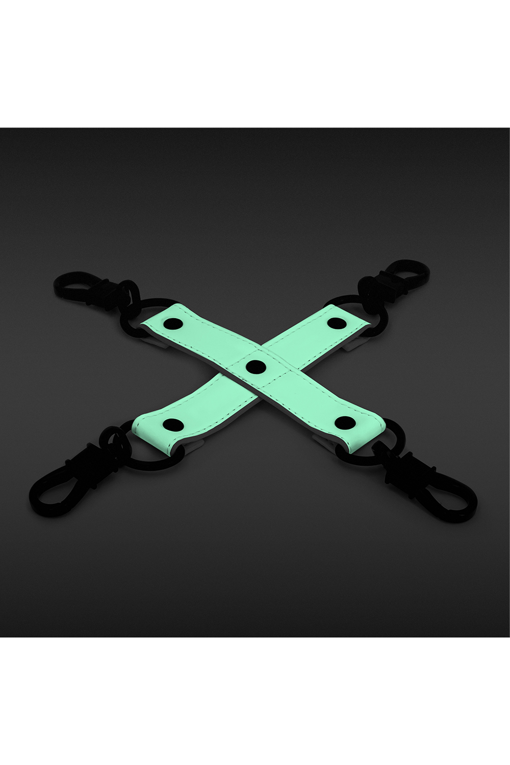 Система фіксації NS Novelties GLO BONDAGE HOG TIE, що світиться