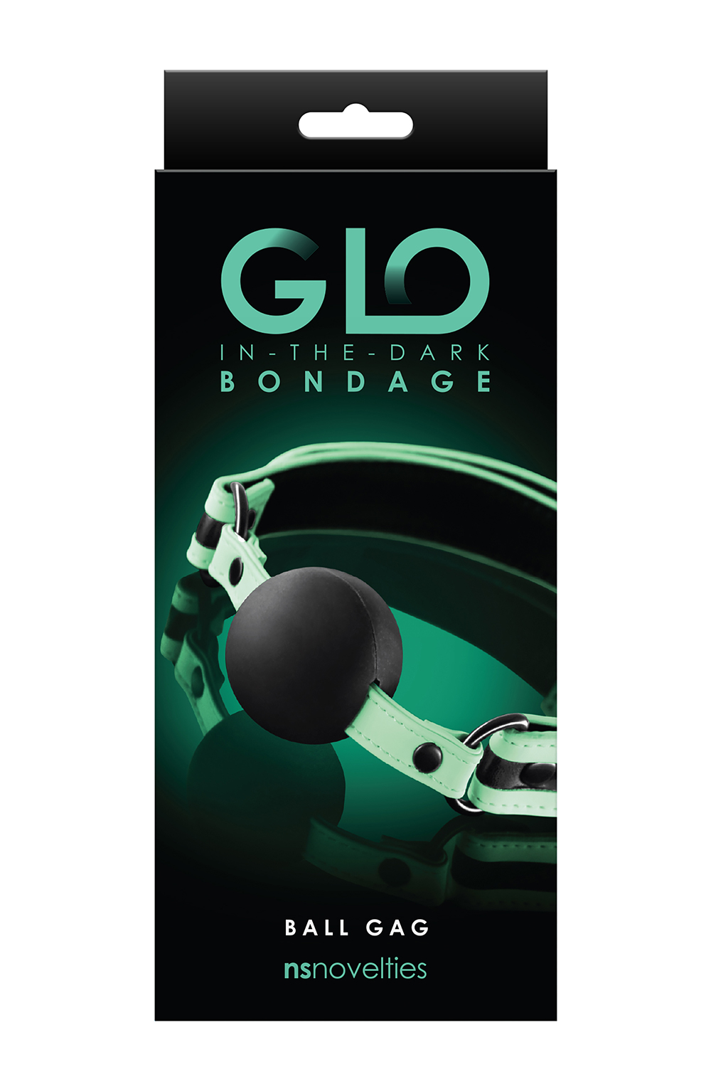 Кляп світиться NS Novelties GLO BONDAGE BALL GAG