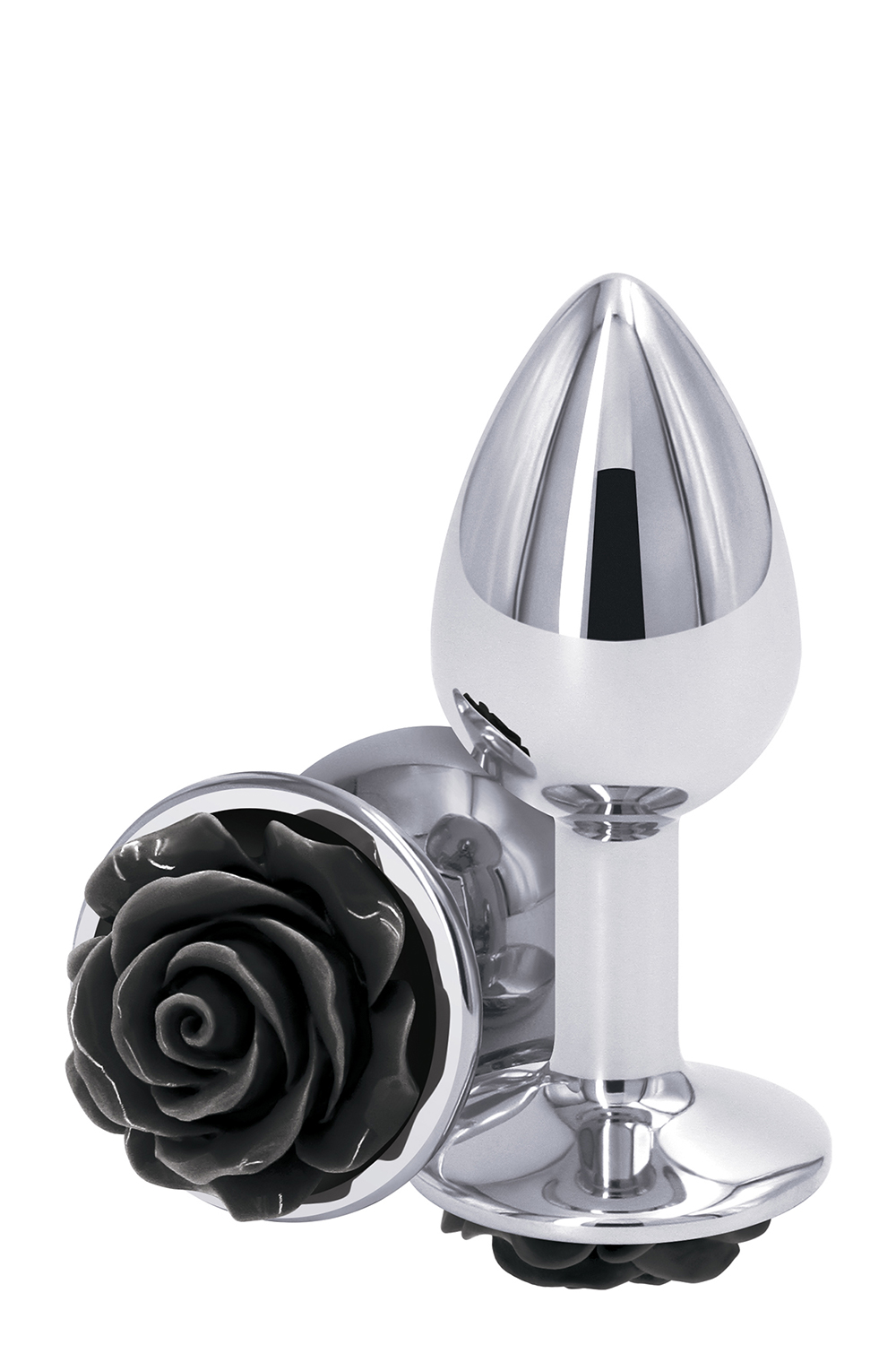 Анальний корок NS Novelties REAR ASSETS ROSE SMALL BLACK