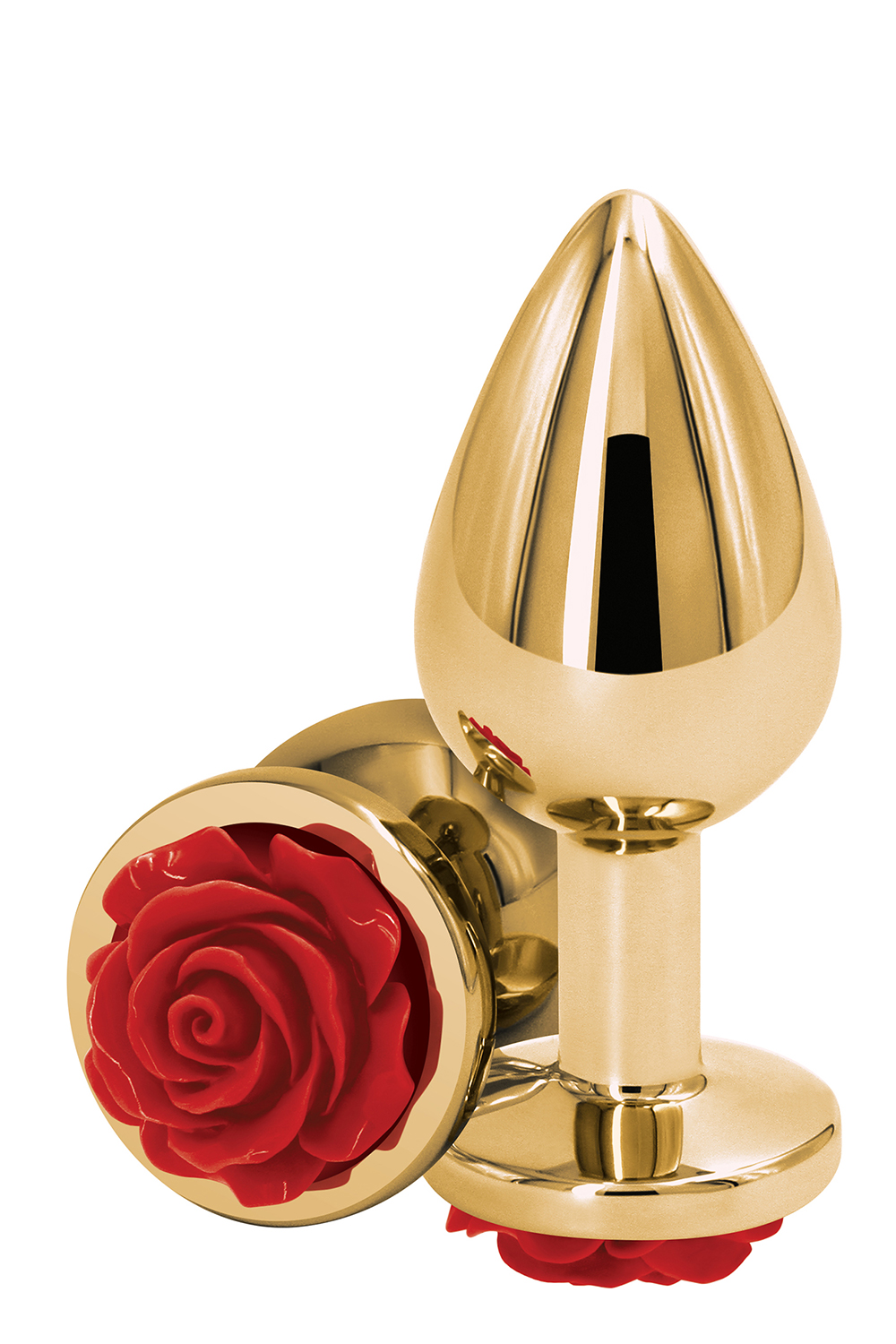 Анальний плаг NS Novelties REAR ASSETS ROSE MEDIUM RED