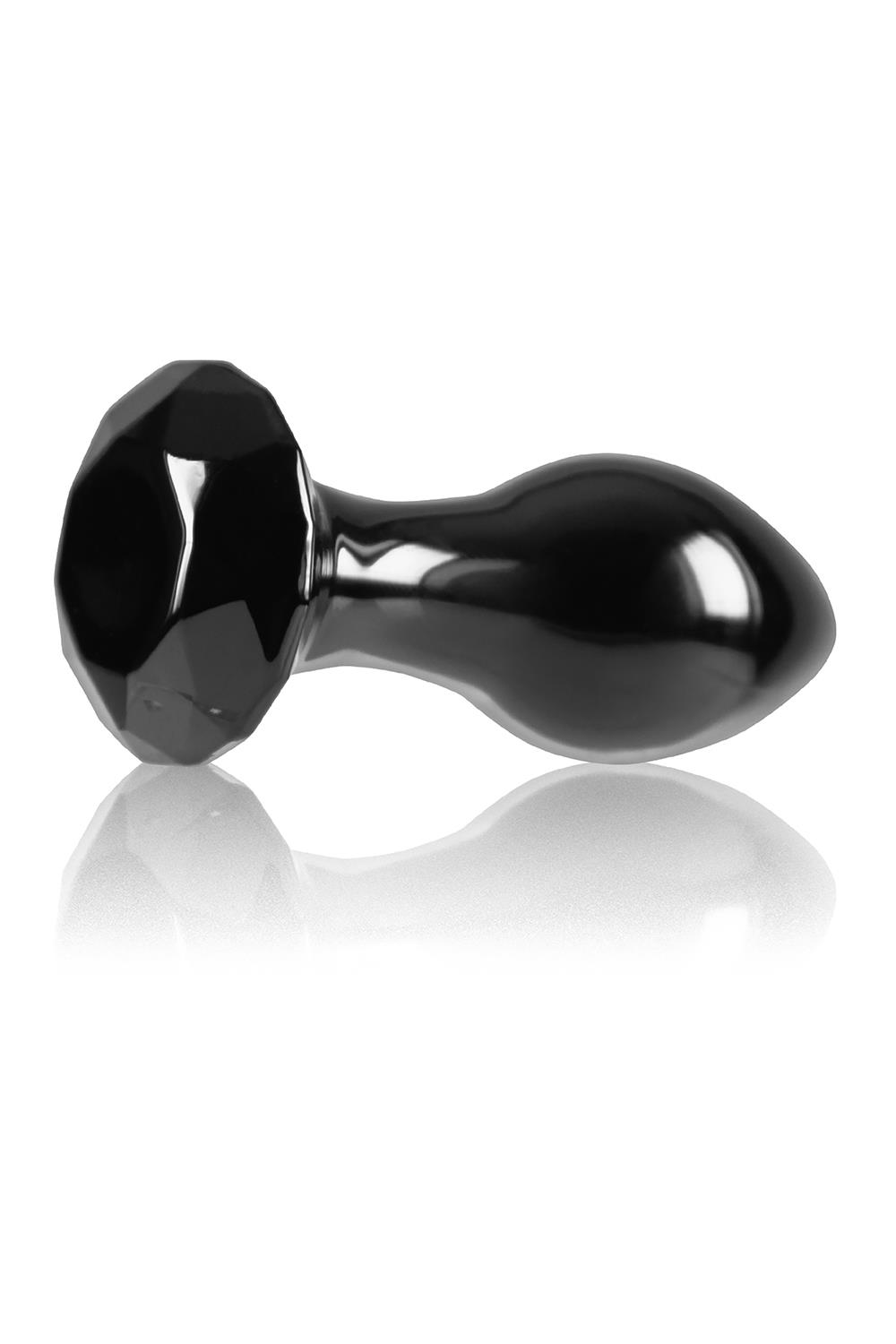 Скляна пробка NS Novelties CRYSTAL GEM BLACK