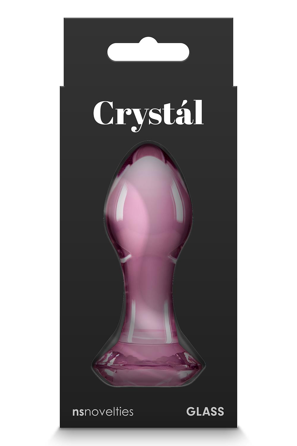Скляна пробка NS Novelties CRYSTAL GEM PINK