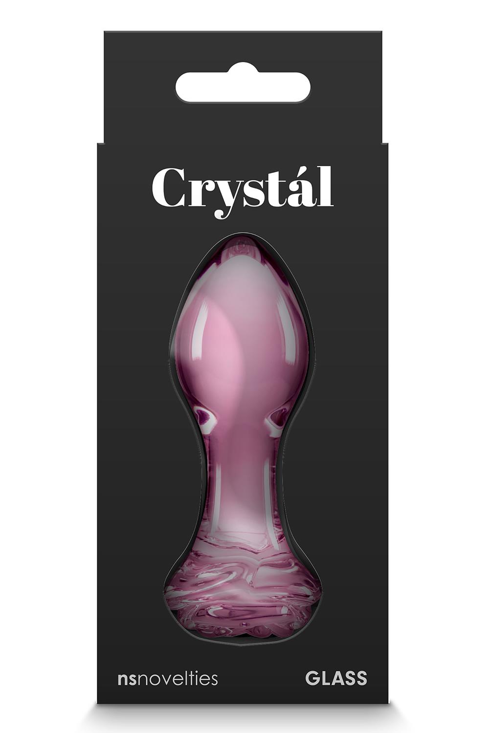 Скляна пробка NS Novelties CRYSTAL ROSE PINK