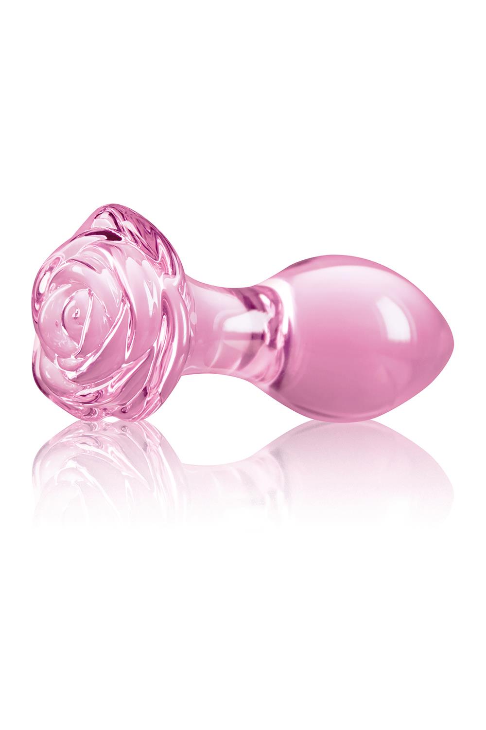 Скляна пробка NS Novelties CRYSTAL ROSE PINK