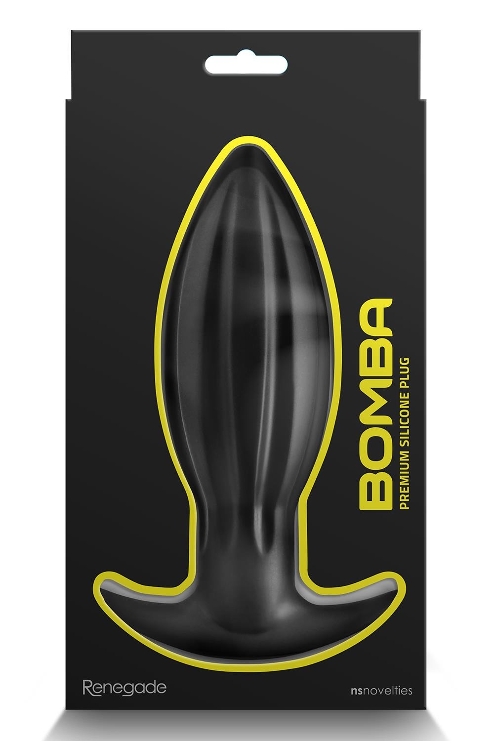 Анальна пробка NS Novelties RENEGADE BOMBA BLACK SMALL
