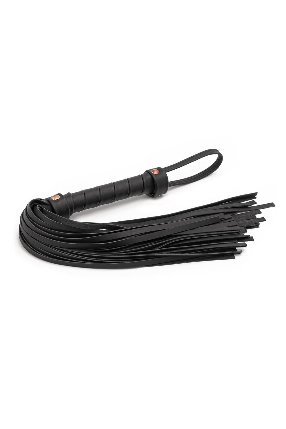 Флогер NS Novelties BONDAGE COUTURE FLOGGER BLACK