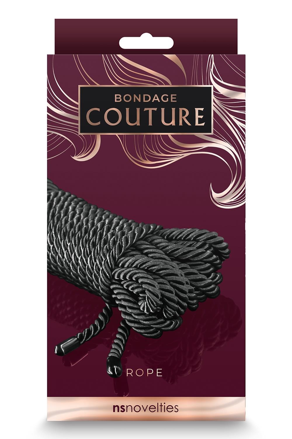 Мотузка для бондажу NS Novelties BONDAGE COUTURE ROPE BLACK