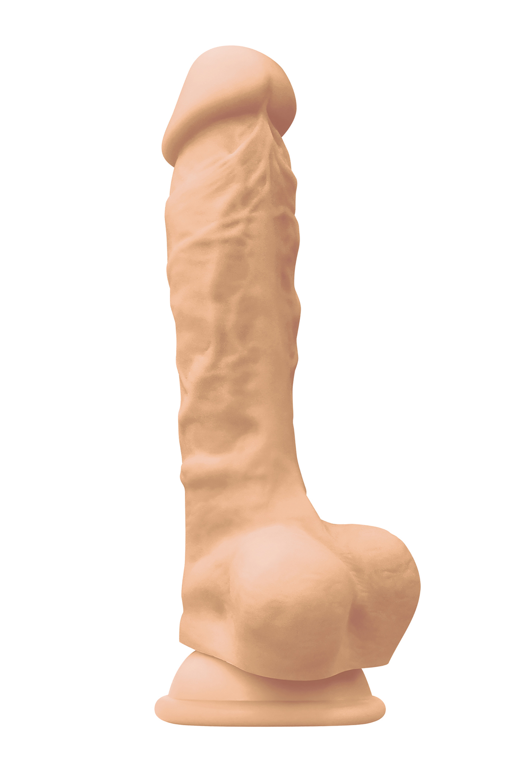 Фаллоимитатор силикон NS Novelties COLOURS PLEASURES 7'' DILDO WHITE