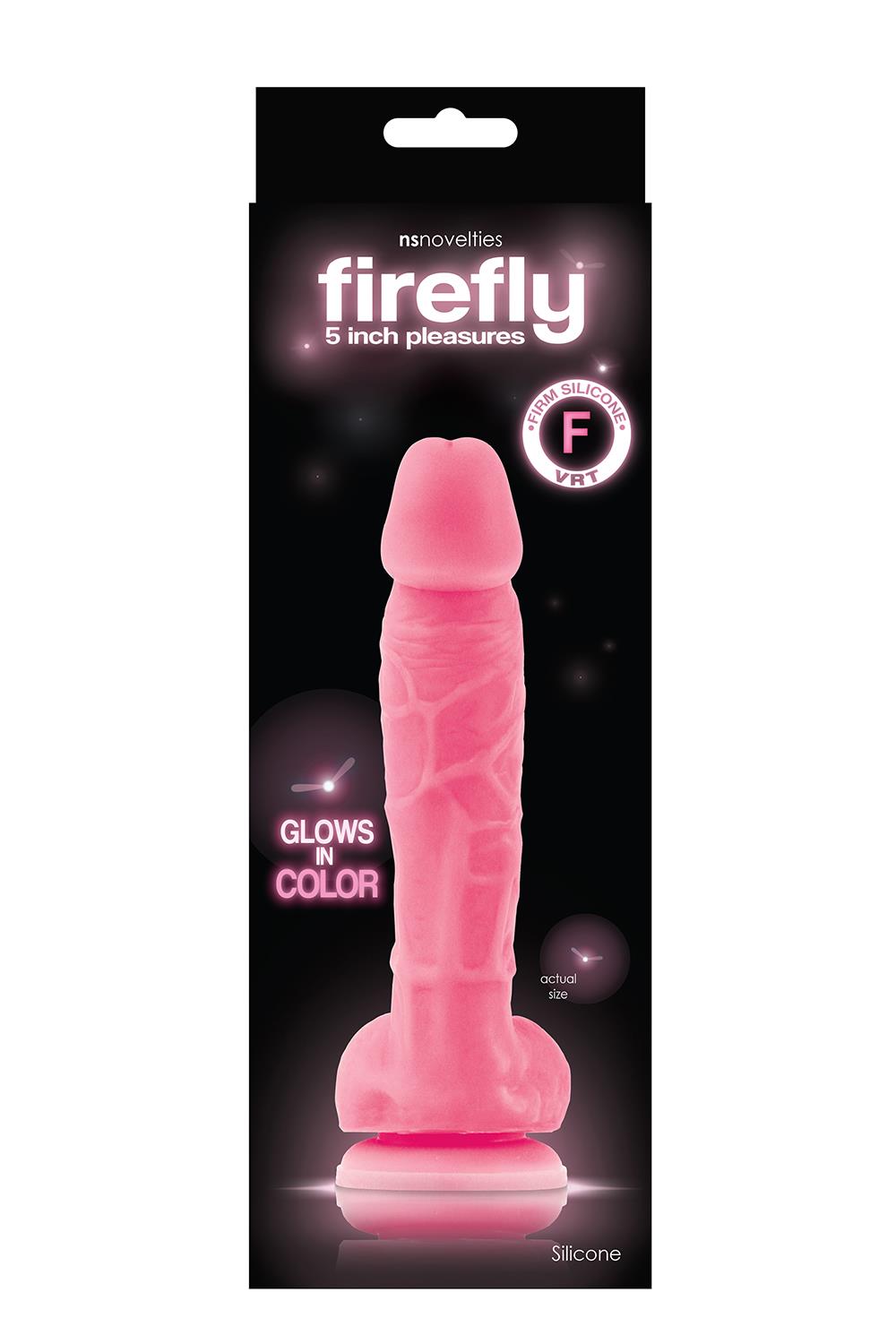Фалоімітатор рожевий FIREFLY 5