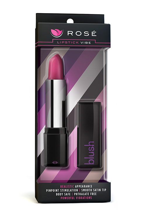 Вібромасажер ROSE LIPSTICK VIBE