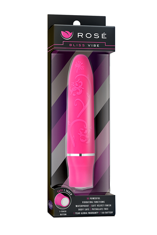 Вібромасажер ROSE BLISS VIBE PINK