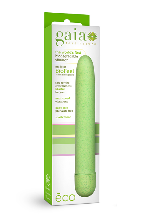Вібромасажер BLUSH GAIA ECO GREEN