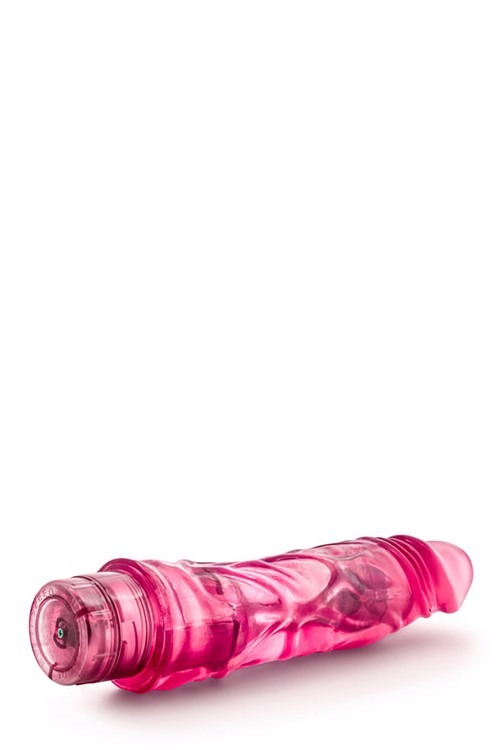 Вібратор реалістичний Blush B Yours Vibe 10 рожевий, 22.5 х 4.9 см