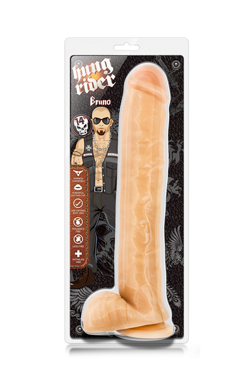 Фалоімітатор Гігант HUNG RIDER BRUNO 14INCH DONG