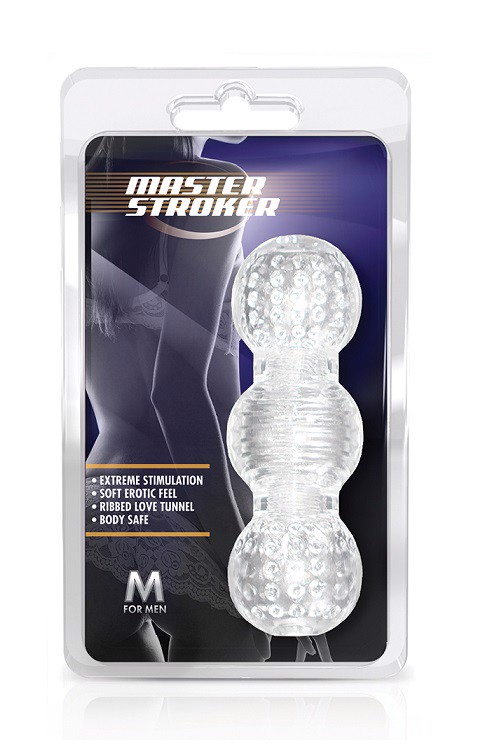 Мастурбатор нереалістичний Blush M for Men Master Stroker прозорий