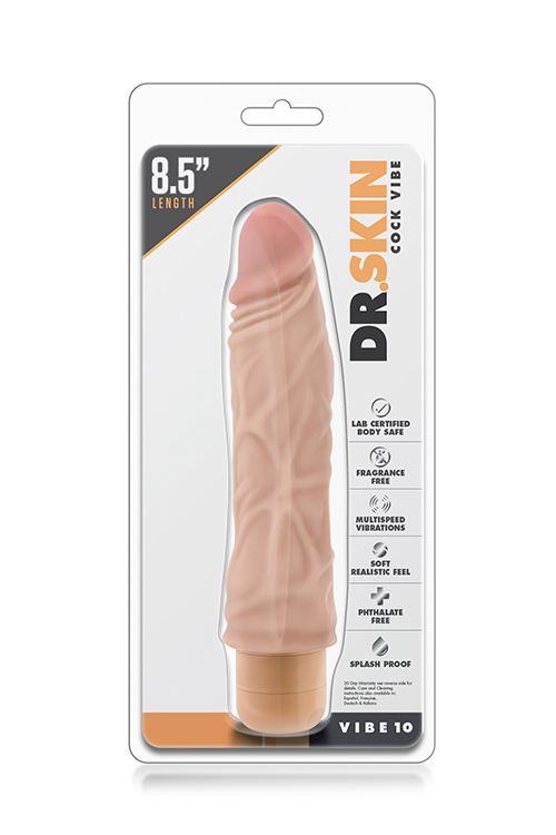 Вібратор Mr. SKIN COCK VIBE 10