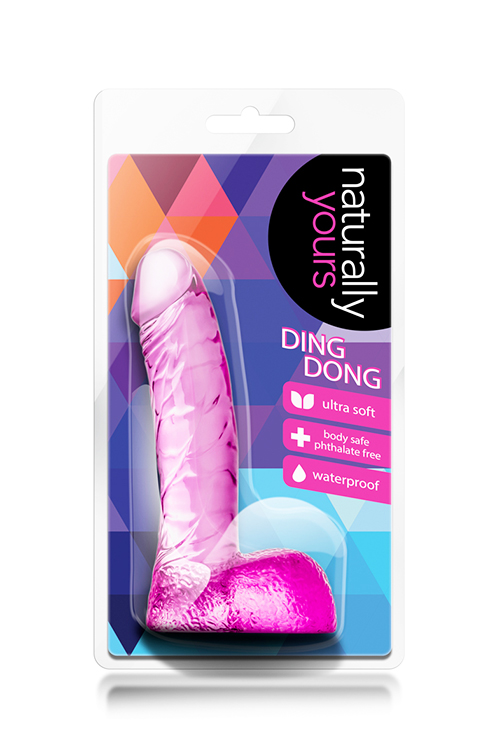 Фалоімітатор NATURALLY YOURS DING dong PINK